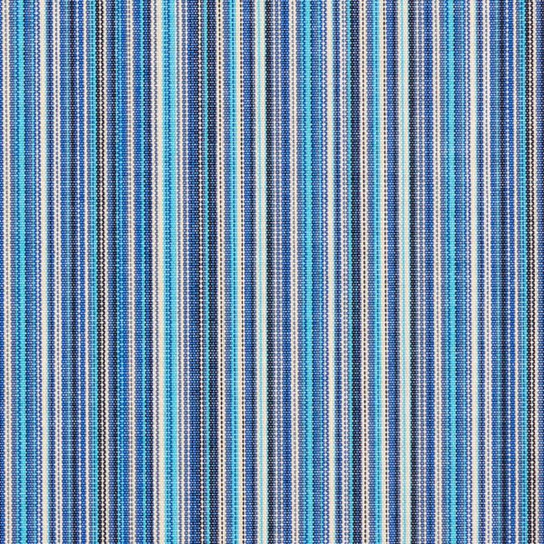 Tessuto per tende da sole righe sottili  – blu,  image number 1