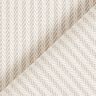 tessuto arredo Jacquard Righe sottili – beige scuro,  thumbnail number 3