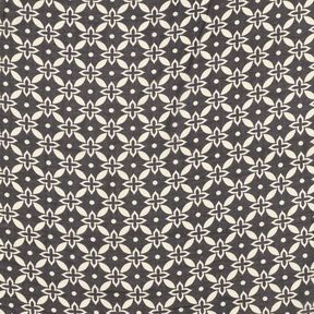 Ornamenti floreali in chiffon – nero/bianco, 