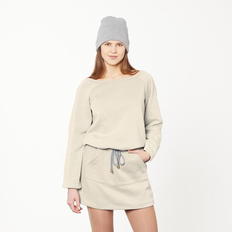 tessuto in maglia misto viscosa morbidissimi – beige chiaro,  image number 6