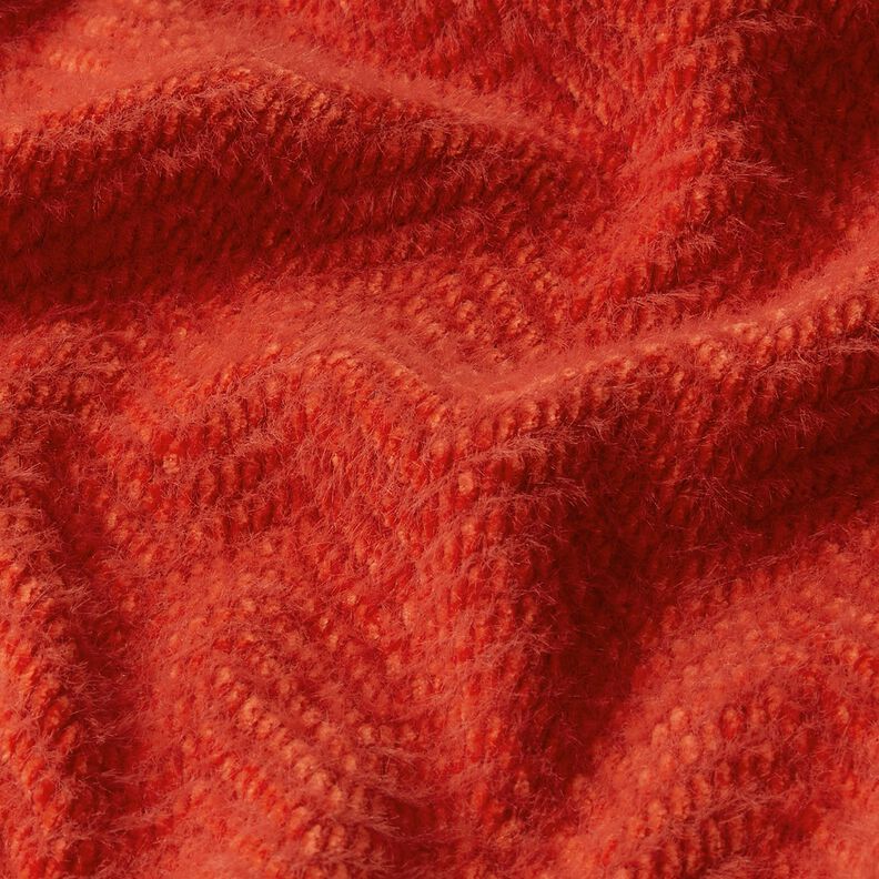 Tessuto per cappotti spina di pesce – corallo,  image number 2
