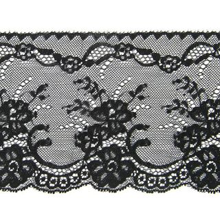 Pizzo ampio  -  nero, 