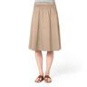 mussolina / tessuto doppio increspato – beige scuro,  thumbnail number 7