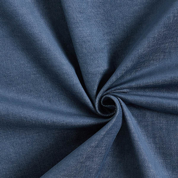 velluto a costine stretch effetto jeans – colore blu jeans,  image number 1
