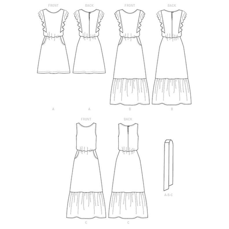 abito, Butterick B6677 | 40-48,  image number 9