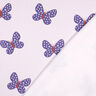 felpa garzata grandi farfalle | Poppy Fabrics – lillà pastello/lilla bluastro,  thumbnail number 4