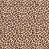 tessuto in cotone cretonne motivo leopardato piccolo – beige/marrone,  thumbnail number 1
