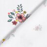 GOTS jersey di cotone Fiori sparsi | Poppy Fabrics – bianco,  thumbnail number 4