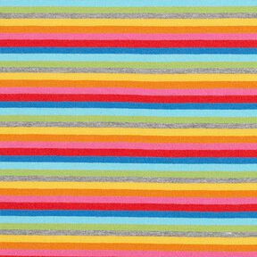 jersey di cotone righe arcobaleno | by Poppy, 