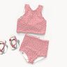 tessuto per costumi da bagno UPF50 piccoli pois – rosa/bianco,  thumbnail number 5