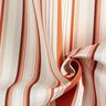 tessuto per tende da sole righe mélange – terracotta/grigio,  thumbnail number 4