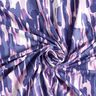 jersey di viscosa Pennellate – bianco/lilla bluastro,  thumbnail number 3