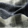 tessuto per cappotti Grandi quadri – blu notte/grigio chiaro,  thumbnail number 2
