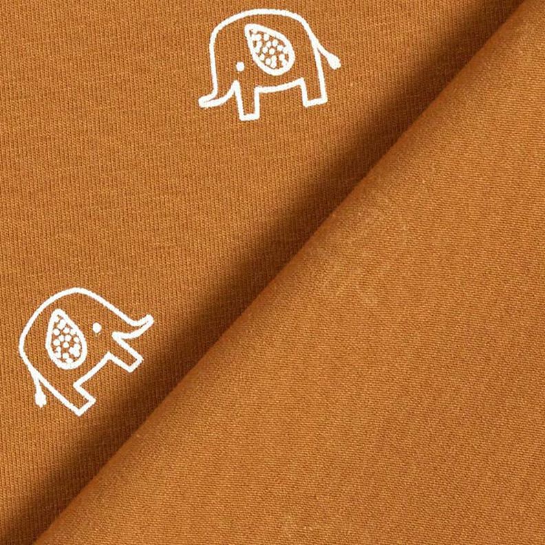 jersey di cotone cucciolo di elefante – bronzo,  image number 4