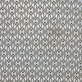 Tessuto jacquard in maglia a rombi – grigio nebbia/nero, 