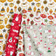 tessuto in cotone cretonne Omini di neve – rosso/bianco,  thumbnail number 5