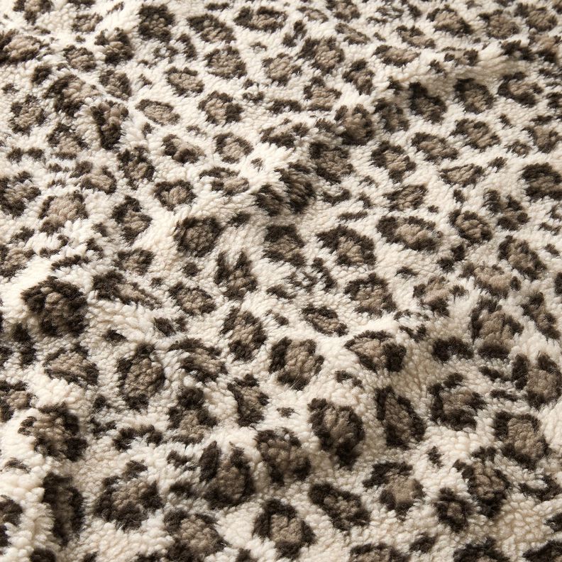 tessuto peluche Stampa leopardata – beige chiaro/duna, image number 2