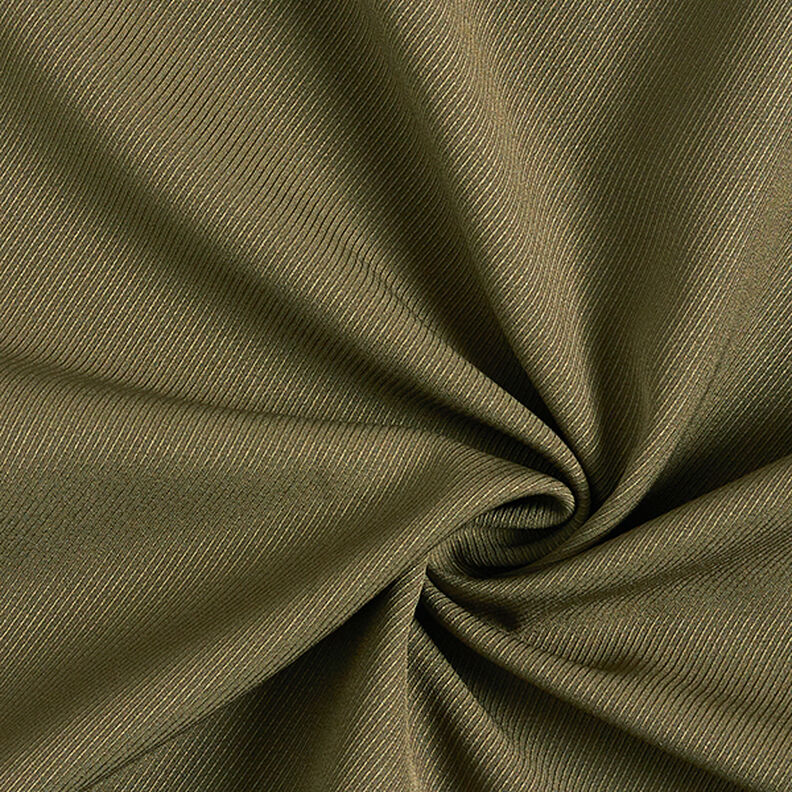 Tessuto stretch per pantaloni in tinta unita – pino scuro,  image number 3