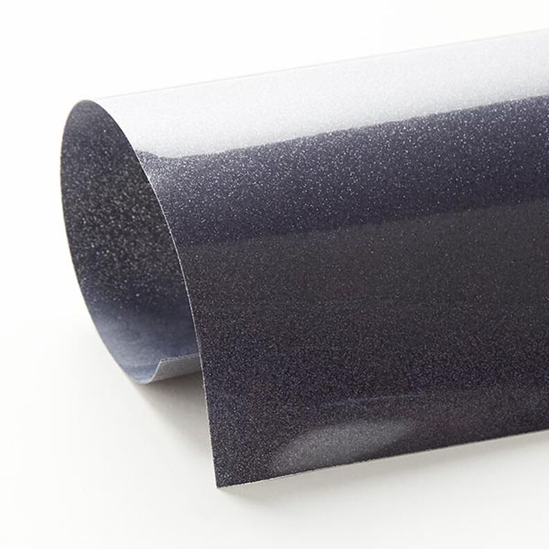 Pellicola flessibile glitter Din A4 – blu marino,  image number 2