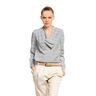 Tessuto in cotone leggero a quadri – grigio chiaro/bianco,  thumbnail number 5