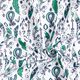 jersey di cotone Bohemian Drawings – bianco,  thumbnail number 3