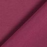 jersey di cotone medio tinta unita – rosso Bordeaux,  thumbnail number 5