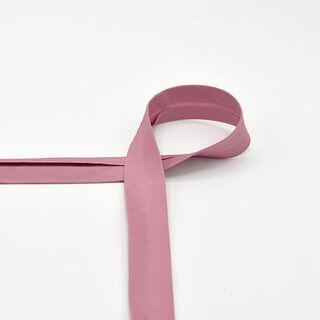 Nastro in sbieco in cotone popeline [20 mm] – rosa anticato, 