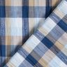 Misto cotone stropicciato a quadri colorati – blu,  thumbnail number 4