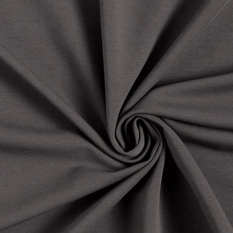 French terry leggero tinta unita – grigio pietra,  image number 1