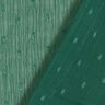Chiffon Dobby gessato metallizzato – verde abete/argento effetto metallizzato,  thumbnail number 4