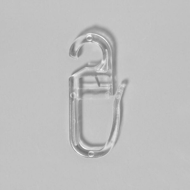 Ganci a clip [6 mm] 10 pezzi – trasparente | Prym,  image number 2