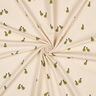 GOTS jersey di cotone pere | Poppy Fabrics – beige chiaro/verde oliva chiaro,  thumbnail number 3