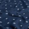 jersey di cotone Piccole ancore – blu marino,  thumbnail number 2