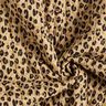 mussola tessuto trapuntato Stampa leopardata – beige/nero,  thumbnail number 4
