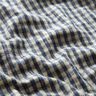Tessuto per cappotto misto lana a quadri piccoli – beige/blu,  thumbnail number 2