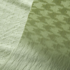 Jacquard Dobby pied de poule – cachi, 