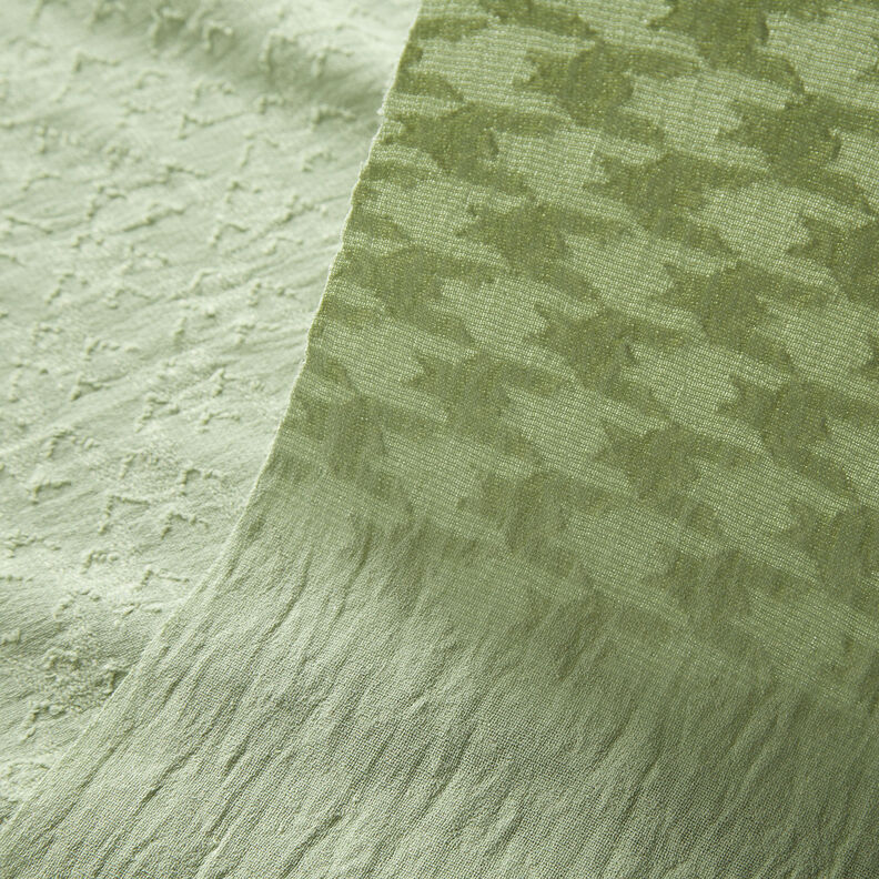 Jacquard Dobby pied de poule – cachi,  image number 3