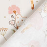popeline di cotone ballerina nel giardino fiorito – naturale,  thumbnail number 4