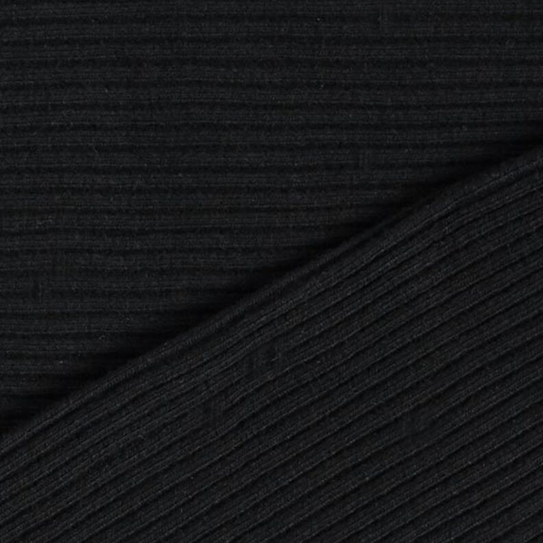 tessuto per polsini giacche, Heavy Hipster Cuff – nero,  image number 4