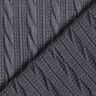 maglia cloqué Motivo a treccia – blu notte,  thumbnail number 4