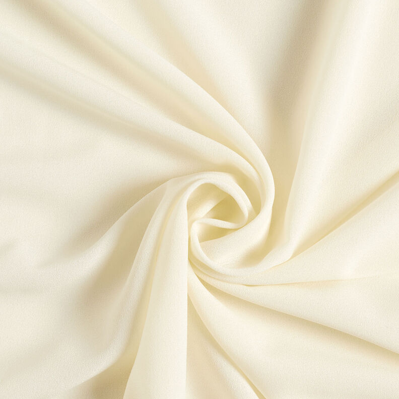 georgette increspato – crema,  image number 1