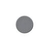 bottone in metallo-poliestere con gambo [ 15 mm ] – grigio,  thumbnail number 1
