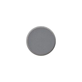 bottone in metallo-poliestere con gambo [ 15 mm ] – grigio, 