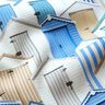 tessuti da esterni tessuti canvas case sul mare – blu/bianco,  thumbnail number 2