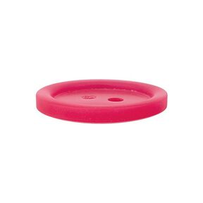 bottone in plastica 2 fori basic - rosa fucsia, 
