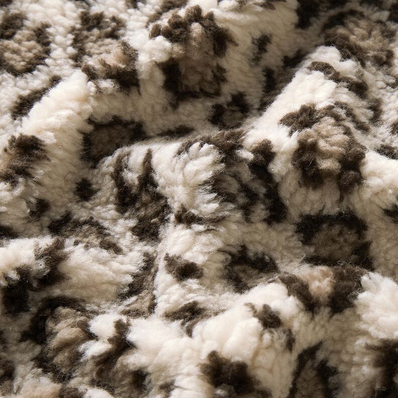 tessuto peluche Stampa leopardata – beige chiaro/duna, image number 6