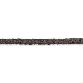 Cordoncino in cotone [Ø 3 mm] – grigio scuro, 