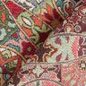 tessuto arredo gobelin Motivi ornamentali intrecciati – beige chiaro/rosso carminio,  thumbnail number 4