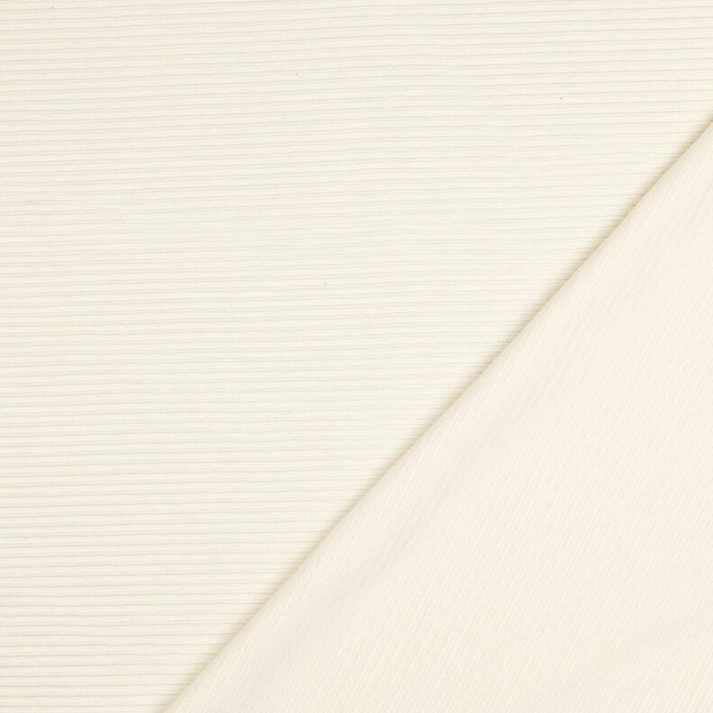 ottoman jersey a coste Misto cotone – crema, image number 3