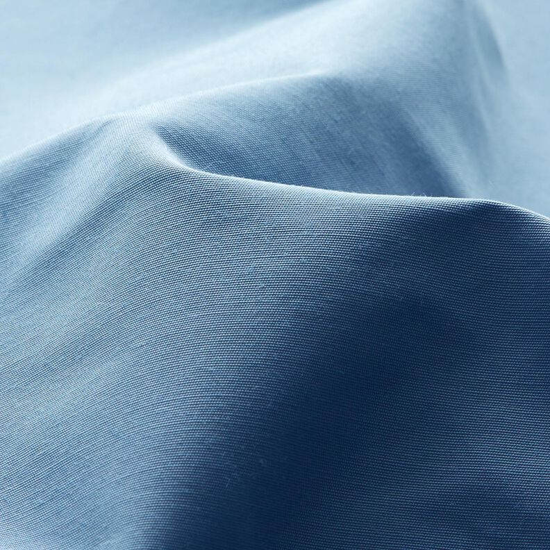 Tessuto giacca antipioggia, idrorepellente in tinta unita – azzurro,  image number 2